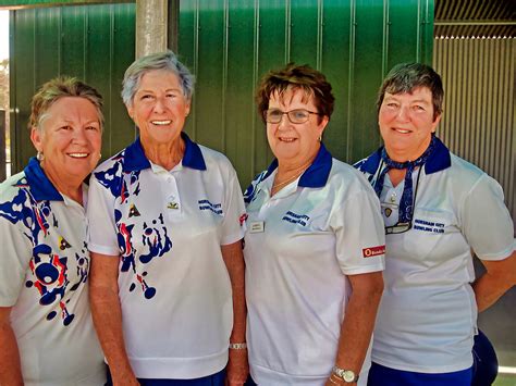 Winners 2021 22 Ladies State Fours Bowls Wimmera Playing Area Horsham City Bowling Club