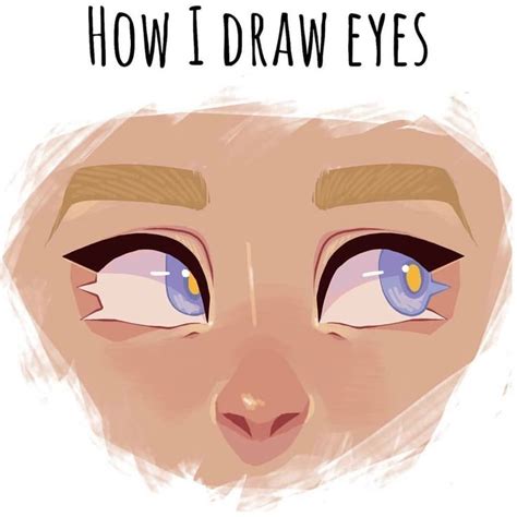 Art Tutorials And References On Instagram A Tutorial On Drawing Eyes