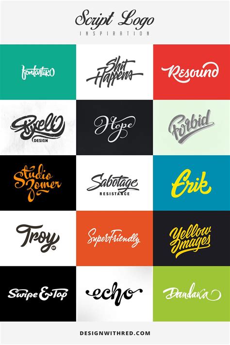 50 Creative Script Logo Design Inspiration Artofit