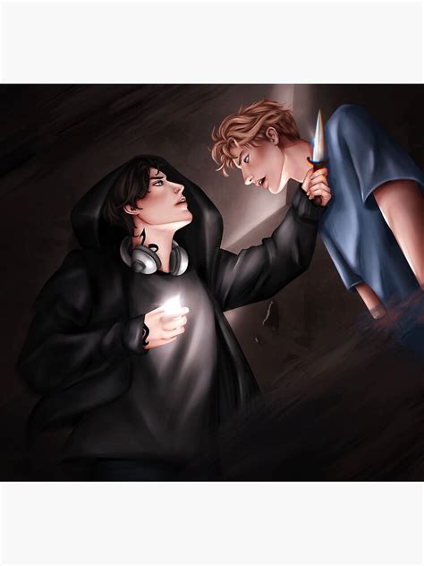 Kit Herondale Ty Blackthorn Poster For Sale By Skyllowarts Redbubble
