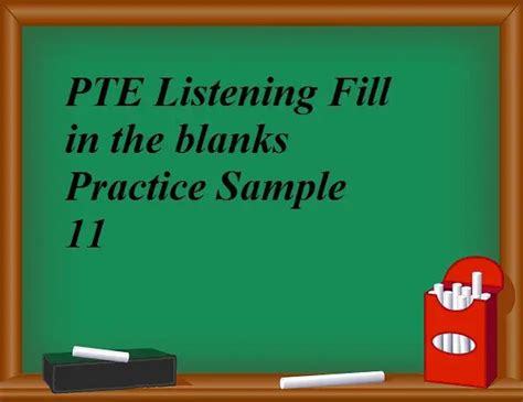 Listening Fill In The Blanks Practice Sample Academic Test Guide