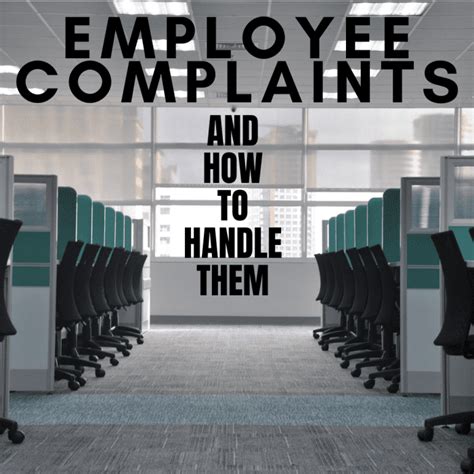 30 Tips On Handling Employee Complaints Toughnickel