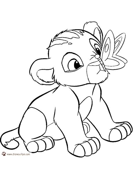 Disney characters like simba and mufasa have contributed in increasing the popularity of lion coloring sheets among #kids. The Lion King Printable Coloring Pages 2 | Disney Coloring ...