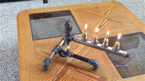 Diy Steampunk Industrial Style Oil Lamp Youtube
