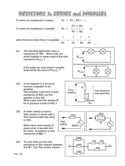 Https://tommynaija.com/worksheet/series And Parallel Circuits Worksheet With Answers Pdf