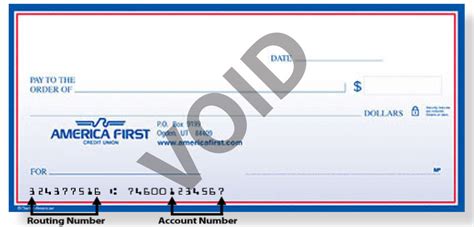 Routing Number- America First Credit Union