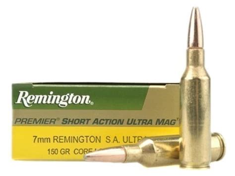 Remington Core Lokt 7mm Remington Short Action Ultra Mag Ammo 150