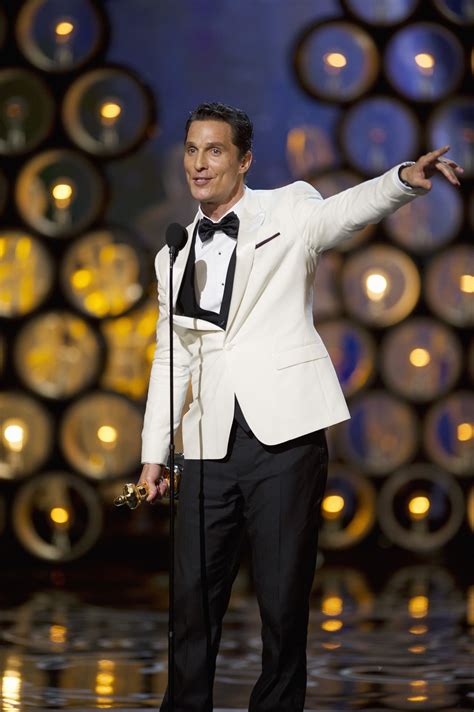 Best Actor Matthew Mcconaughey 2014 Oscars Oscar Showstoppers