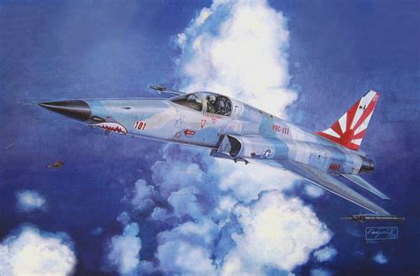 Northrop F 5e Tiger Ii Shark Nose Vfc 111 Sundowners H Sasaki And T