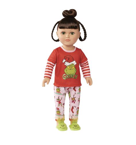 buy my life as poseable grinch over 18 inch doll brunette hair green
