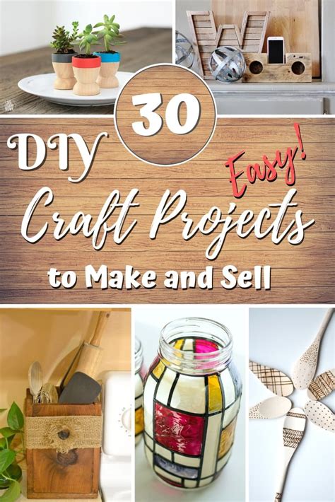 Easy DIY Craft Projects That You Can Make And Sell For Profit