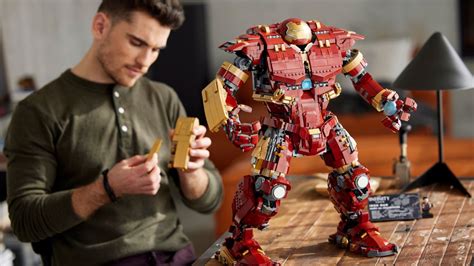Suit Up With This Incredible Lego Marvel Hulkbuster Set Space