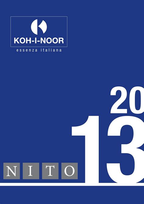 Catalogo Nito By Koh I Noor By Koh I Noor Issuu