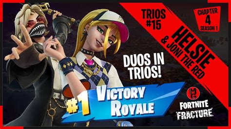 Helsie Duos In Trios Win 15 With Joni The Red Victoryroyale Fortnite