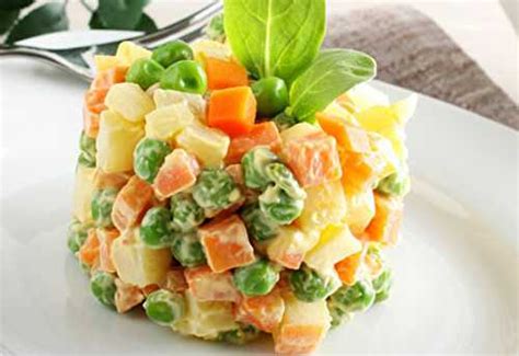 Salade Russe L G Re De Plat Et Recette Et Ses Recettes De Cuisine