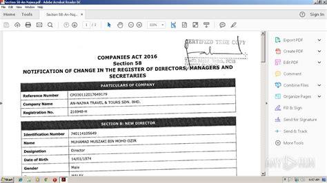 Companies act (with its variations) is a stock short title used for legislation in botswana, hong kong, india, kenya, malaysia, new zealand, south africa and the united kingdom in relation to company law. Section 58 Companies Act 2016