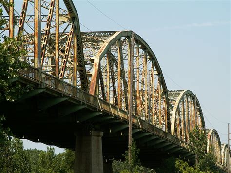 Indianapolis Boulevard Bridge Nine Span Bridge Gibson Railroad Yard