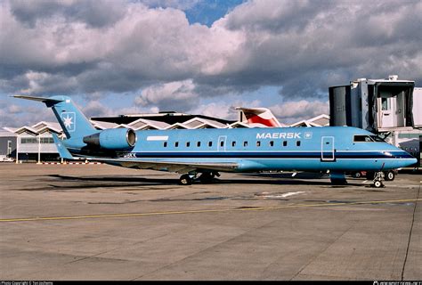 G Mskk Maersk Air Uk Bombardier Crj 200lr Cl 600 2b19 Photo By Ton