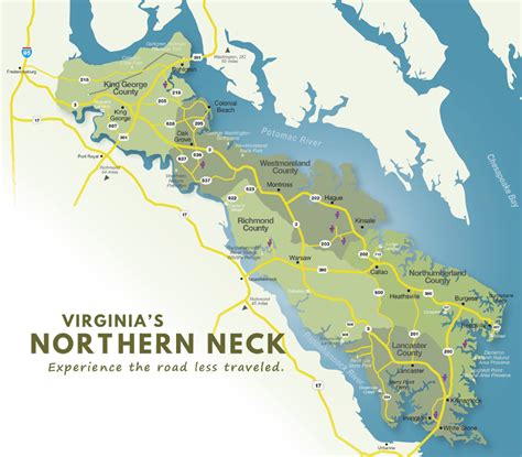 33 Northern Neck Va Map Maps Database Source