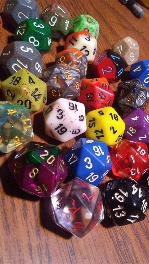 D20s As Ts The Roommates And I Play A Shit Ton Of Dnd And Were