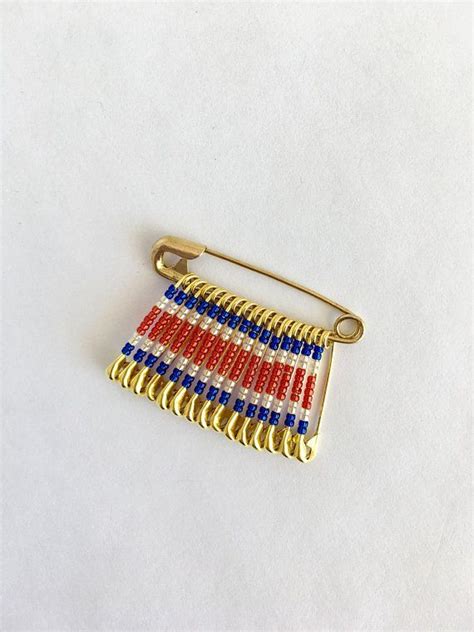 Costa Rica Flag Pin Handmade World Cup Lapel Pin T For Her Birthday