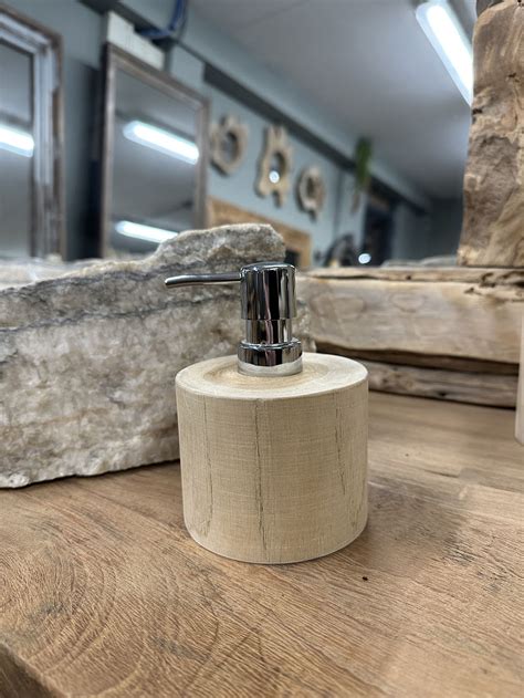 Zeepdispenser Hout Natuurlijk A S T