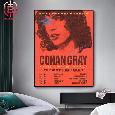 Conan Gray Found Heaven On Tour Europe Uk 2024 With Special Guest