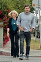 Casey Affleck looks relaxed as he goes out for lunch with his mother ...