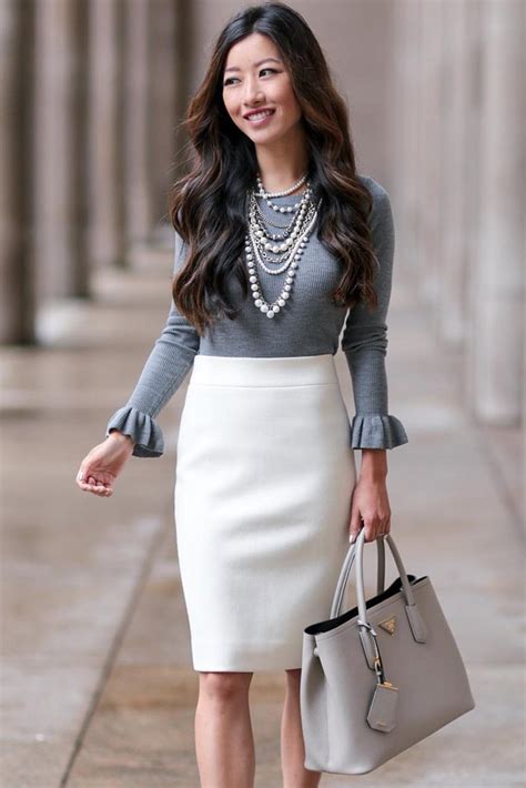 85 fashionable work outfits to achieve a career girl image