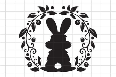 Easter Bunny Svg Cut File For Cricut Silhouette 1209026