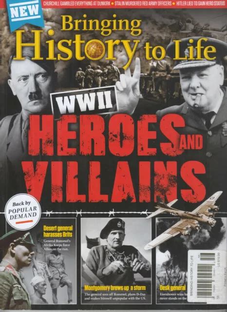 Heroes Villains World War Ii Bringing History To Life Magazine Bonnier Picclick