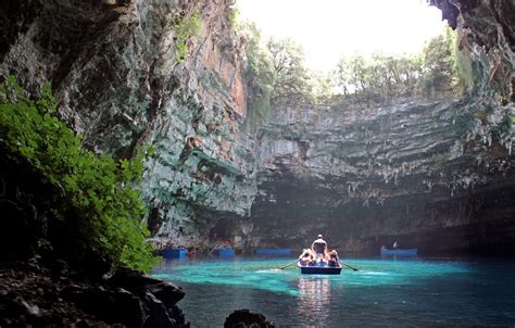 The Breathtaking Melissani Cave In Greece Places To See Dream