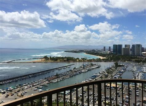 The Ocean As Seen From Rainbow Tower Picture Of Hilton Hawaiian