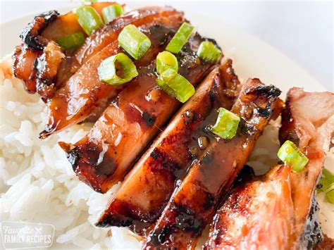 Authentic Hawaiian Grilled Teriyaki Chicken With Step By Step Pics