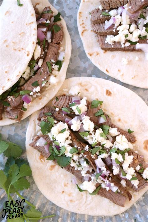 Mouthwatering Steak Tacos That Are Quick And Easy Easy Peasy Pleasy