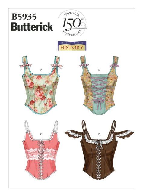 Corset Top Sewing Pattern