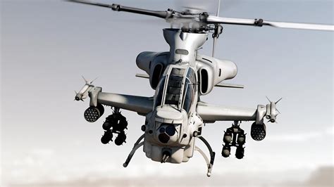 Bell Ah 1z Viper The Super Revolusioner Attack Helicopter In Us Air