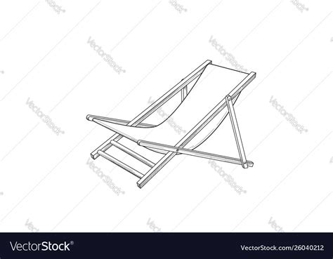 How To Draw A Deck Chair Art