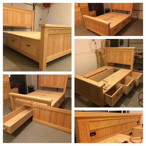 Get set for underbed storage at argos. Woodworking Plans Platform Bed Hidden Storage - Wood ...