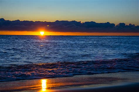 Sunrise Lake Michigan September 14th 2013 016 Photograph By Michael Bennett