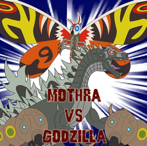 Mothra Vs Godzilla By Daizua123 On Deviantart