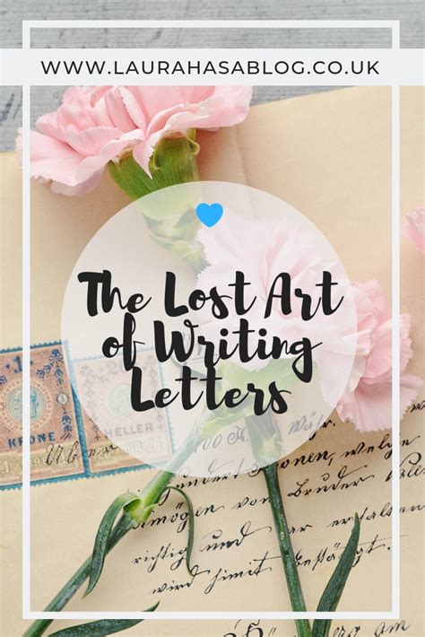 The Lost Art Of Writing Letters Letter Writing Typography