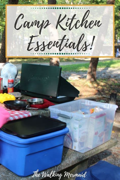 All The Camp Kitchen Essentials That You Need And How To Stay Organized