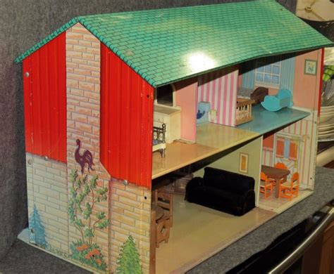 Pin On Vintage Doll Houses