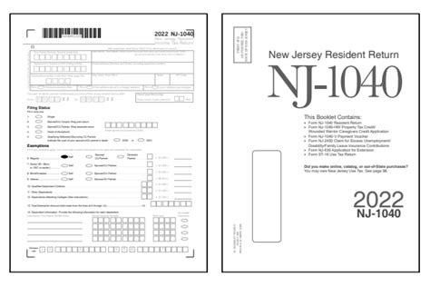 New Jersey Tax Forms 2022 Printable State Nj 1040 Form And Nj 1040