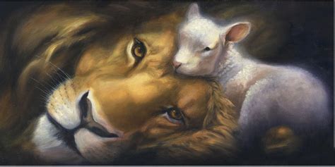 Pin By Susana Saldivar On Jesus Lion And Lamb Prophetic Painting