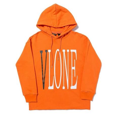 Vlone Staple Classic Orange Hoodie 2023 Iconic Piece