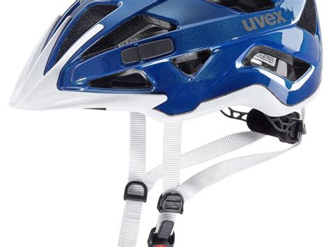 Uvex Active Blue White Cycling Helmet Facefirst Uvex Safety