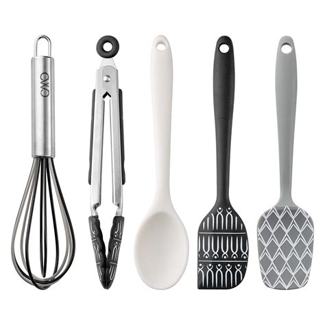 Buy Cook With Color Set Of Five Mini Kitchen Utensil Set Silicone