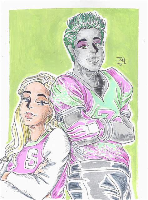 Disney Channel Zombies Coloring Pages – Learning How to Read